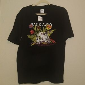 Zara embroidered tshirt